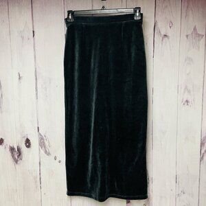 Jones New York Womens Size Small Long Gray Maxi Skirt